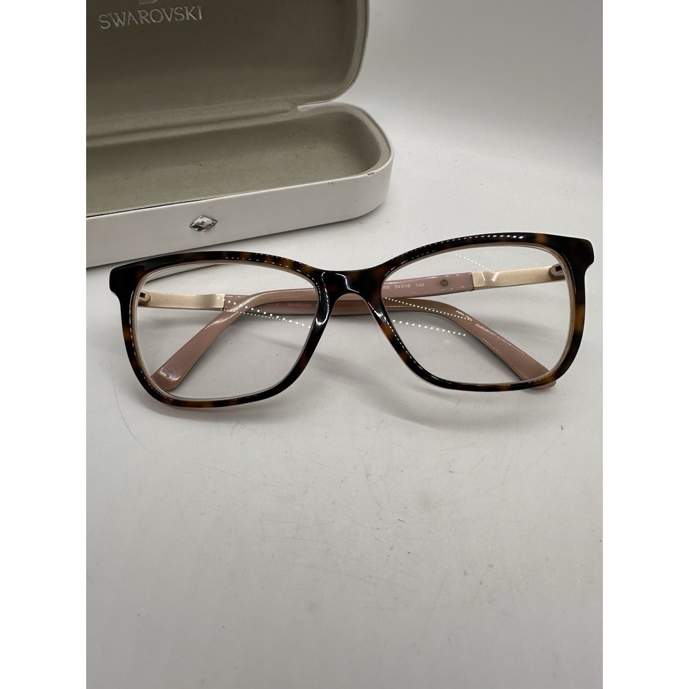Swarovski Elina SW 5117 Eyeglasses Frames Only Crystals 54-16 with Case